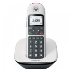 Εικόνα της Ασύρματο Τηλέφωνο Motorola CD5001 Συμβατό με Ακουστικά Βαρηκοΐας GR Black/White