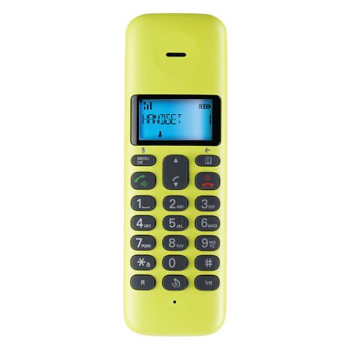 Εικόνα της Ασύρματο Τηλέφωνο Motorola T301 GR Lime Lemon