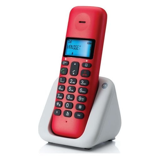 Εικόνα της Ασύρματο Τηλέφωνο Motorola T301 GR Cherry