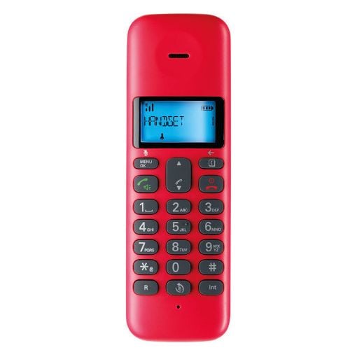 Εικόνα της Ασύρματο Τηλέφωνο Motorola T301 GR Cherry