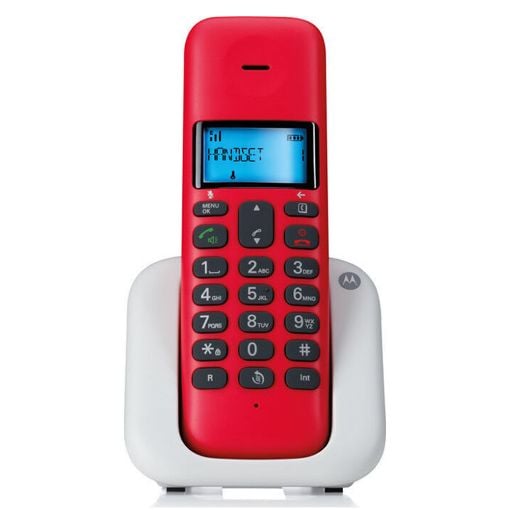 Εικόνα της Ασύρματο Τηλέφωνο Motorola T301 GR Cherry