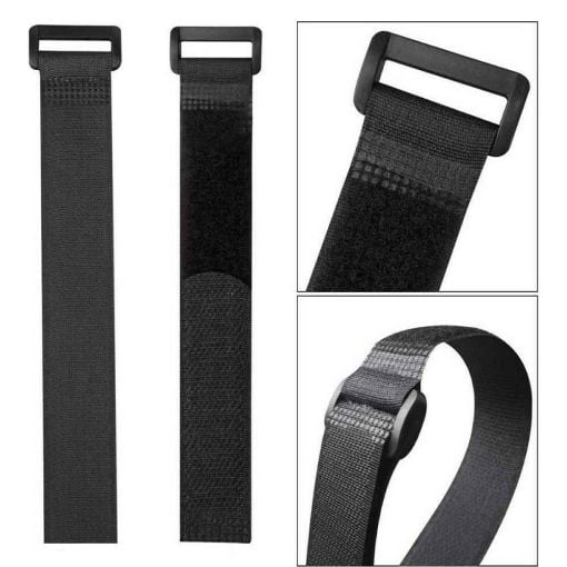 Εικόνα της Δεματικά Καλωδίων Powertech Velcro 300 x 20mm 10τμχ Black TIES-025