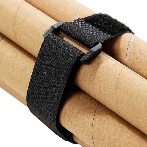Εικόνα της Δεματικά Καλωδίων Powertech Velcro 300 x 20mm 10τμχ Black TIES-025