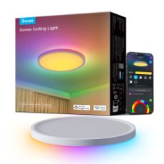 Εικόνα της Govee Round Smart Ceiling Light RGBWW + RGBIC Wi-Fi/Bluetooth 12" H80A1