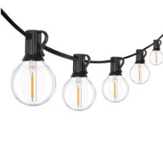 Εικόνα της Γιρλάντες Φωτισμού 123LED 10x Λάμπες G40 2700K 8.5m με Προσαρμογέα 24V