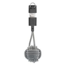 Εικόνα της Καλώδιο Native Union Key Cable USB-A to Lightning 0.15m Zebra KEY-L-ZEB-NP