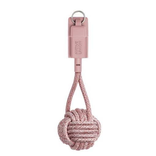 Εικόνα της Καλώδιο Native Union Key Cable USB-A to Lightning 0.15m Rose KEY-L-ROS-NP