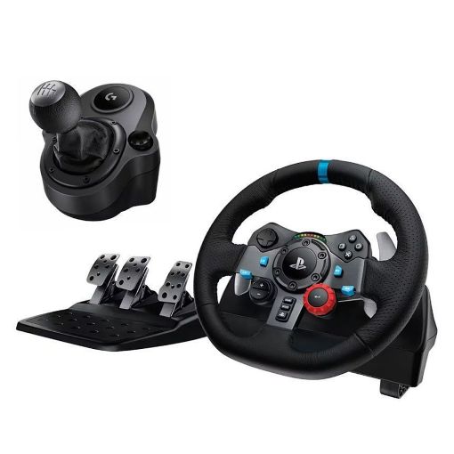 Εικόνα της Logitech G29 Driving Force + Shifter Aluminum Black 991-000557