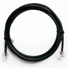 Εικόνα της Τηλεφωνικό καλώδιο FT Electronics RJ11 6P4C M/M 1m Black FTT16-306