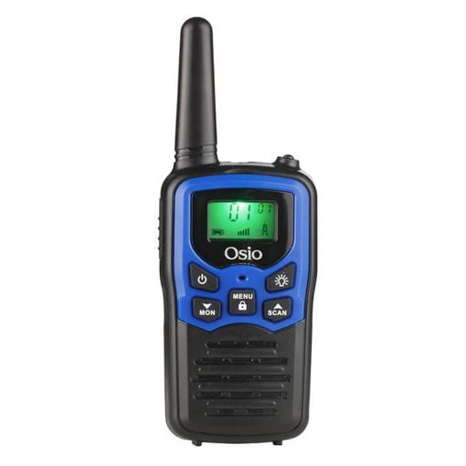 Εικόνα της Walkie Talkie Osio PMR με Φακό Blue OPM-1010