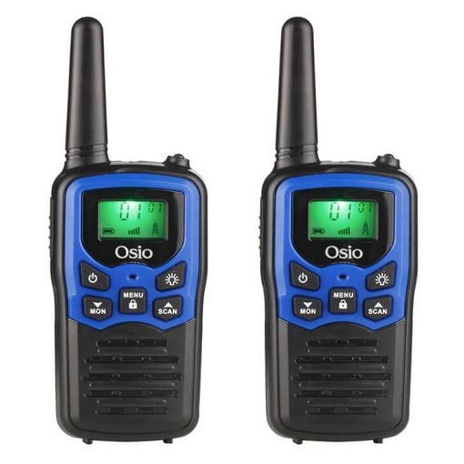 Εικόνα της Walkie Talkie Osio PMR με Φακό Blue OPM-1010