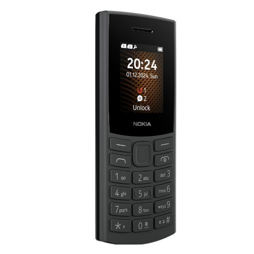 Εικόνα της Κινητό Τηλέφωνο Nokia 105 4G 1.8" Dual SIM (2024) GR Charcoal 1GF032CPA1G01