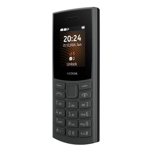 Εικόνα της Κινητό Τηλέφωνο Nokia 105 4G 1.8" Dual SIM (2024) GR Charcoal 1GF032CPA1G01