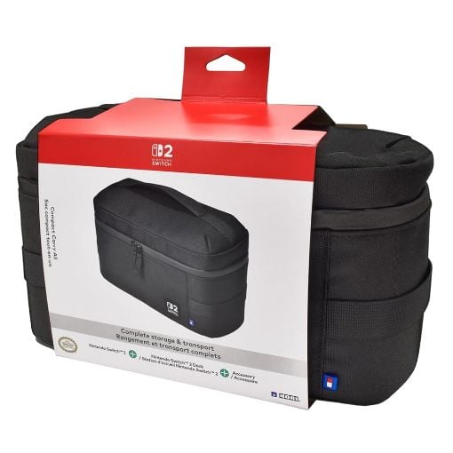 Εικόνα της Hori Compact Carrying Case for Switch/Switch 2 Black SX-021E