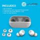Εικόνα της JLab GO Air True Wireless Earbuds White/Grey IEUEBGOAIRRWHTGRY82