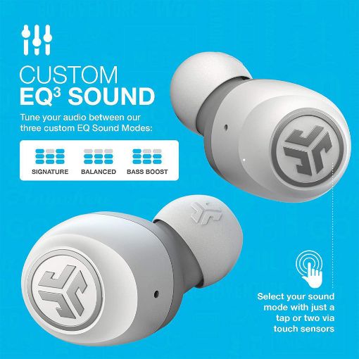 Εικόνα της JLab GO Air True Wireless Earbuds White/Grey IEUEBGOAIRRWHTGRY82