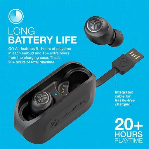 Εικόνα της JLab GO Air True Wireless Earbuds Black IEUEBGOAIRRBLK82