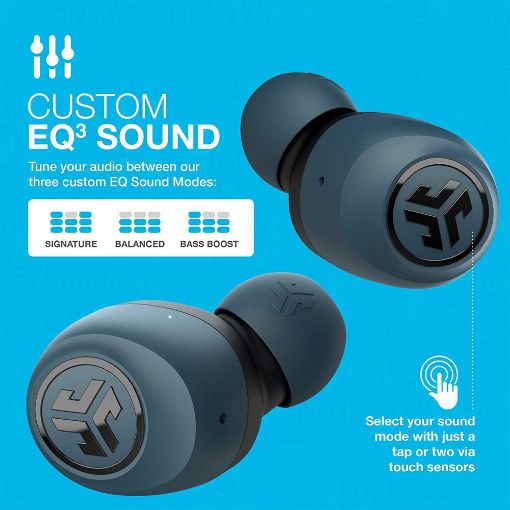 Εικόνα της JLab GO Air True Wireless Earbuds Βlue/Black IEUEBGOAIRRNVYBLK82