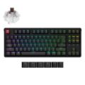 Εικόνα της Πληκτρολόγιο Keychron C3 Pro 8K QMK Custom TKL Wired RGB Hot-Swappable Brown Switches (US) Black C3PX-H3