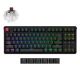 Εικόνα της Πληκτρολόγιο Keychron C3 Pro 8K QMK Custom TKL Wired RGB Hot-Swappable Brown Switches (US) Black C3PX-H3