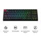 Εικόνα της Πληκτρολόγιο Keychron C3 Pro 8K QMK Custom TKL Wired RGB Hot-Swappable Red Switches (US) Black C3PX-H1