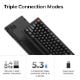Εικόνα της Πληκτρολόγιο Keychron V1 Ultra 8K QMK/VIA Custom Wireless RGB Hot-Swappable Red Switches (US) Black V1U-D1