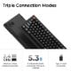 Εικόνα της Πληκτρολόγιο Keychron V1 Ultra 8K QMK/VIA Custom Wireless RGB Hot-Swappable Banana Switches (US) Black V1U-D4