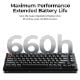 Εικόνα της Πληκτρολόγιο Keychron V1 Ultra 8K QMK/VIA Custom Wireless RGB Hot-Swappable Banana Switches (US) Black V1U-D4