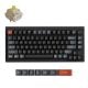 Εικόνα της Πληκτρολόγιο Keychron V1 Ultra 8K QMK/VIA Custom Wireless RGB Hot-Swappable Banana Switches (US) Black V1U-D4