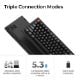 Εικόνα της Πληκτρολόγιο Keychron V5 Ultra 8K QMK/VIA Custom Wireless RGB Hot-Swappable Brown Switches (US) Black V5U-D3