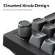 Εικόνα της Πληκτρολόγιο Keychron V5 Ultra 8K QMK/VIA Custom Wireless RGB Hot-Swappable Banana Switches (US) Black V5U-D4