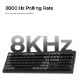 Εικόνα της Πληκτρολόγιο Keychron V6 Ultra QMK/VIA 8K Custom Wireless RGB Hot-Swappable Brown Switches (US) Black V6U-D3
