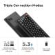 Εικόνα της Πληκτρολόγιο Keychron V6 Ultra QMK/VIA 8K Custom Wireless RGB Hot-Swappable Banana Switches (US) Black V6U-D4