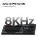 Εικόνα της Πληκτρολόγιο Keychron V6 Ultra QMK/VIA 8K Custom Wireless RGB Hot-Swappable Banana Switches (US) Black V6U-D4