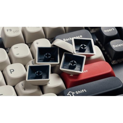 Εικόνα της Πληκτρολόγιο Keychron J5 QMK 1K Wireless RGB Hot-Swappable Red Switches (US) Dark Blue KJ5-H1Z