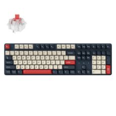 Εικόνα της Πληκτρολόγιο Keychron J5 QMK 1K Wireless RGB Hot-Swappable Red Switches (US) Dark Blue KJ5-H1Z