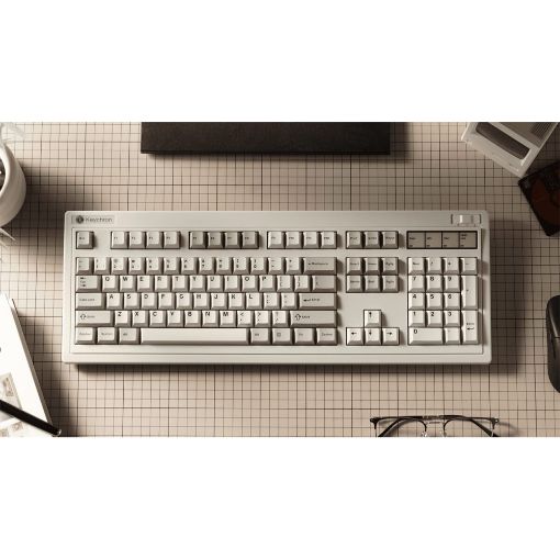 Εικόνα της Πληκτρολόγιο Keychron R6 QMK 1K Wireless RGB Hot-Swappable Red Switches (US) Retro R6-M1