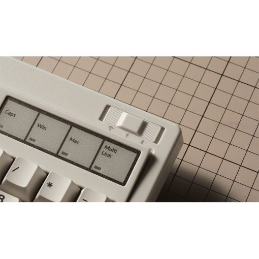 Εικόνα της Πληκτρολόγιο Keychron R6 QMK 1K Wireless RGB Hot-Swappable Red Switches (US) Retro R6-M1