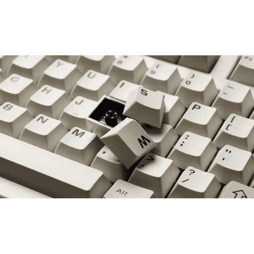 Εικόνα της Πληκτρολόγιο Keychron R6 QMK 1K Wireless RGB Hot-Swappable Red Switches (US) Retro R6-M1