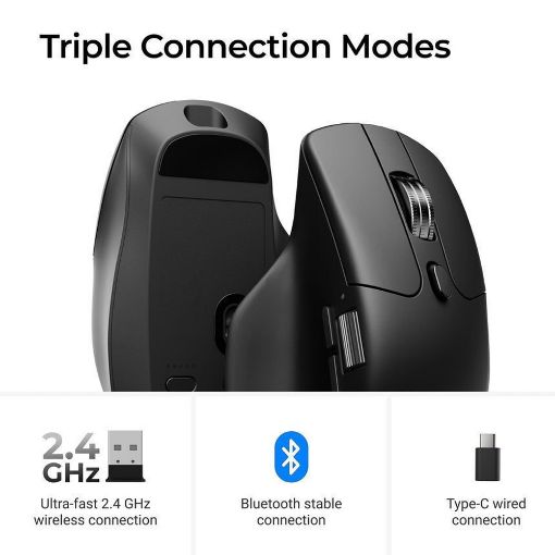 Εικόνα της Ποντίκι Keychron M6 Wireless Optical Black M6S-A72