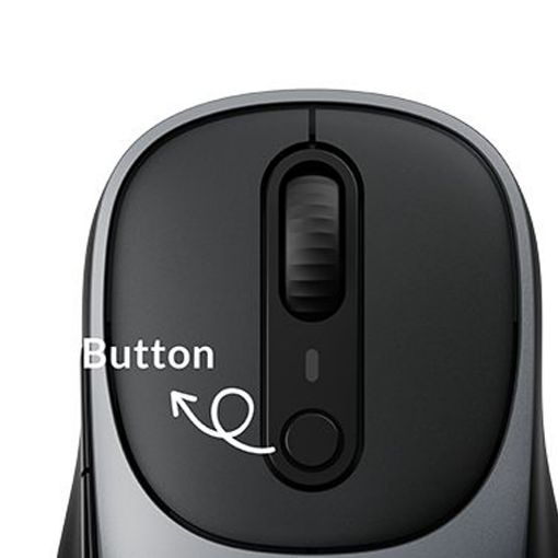 Εικόνα της Ποντίκι Keychron BM24 Wireless Metal Gray BM24-C61