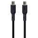 Εικόνα της Καλώδιο Aukey USB-C Male to USB-C Male 1m 240W Black CB-SCC241