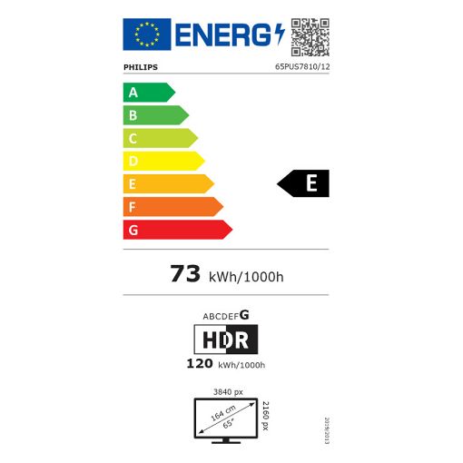Εικόνα της Τηλεόραση Philips 65PUS7810/12 65" Smart 4K QLED 60Hz HDR10+
