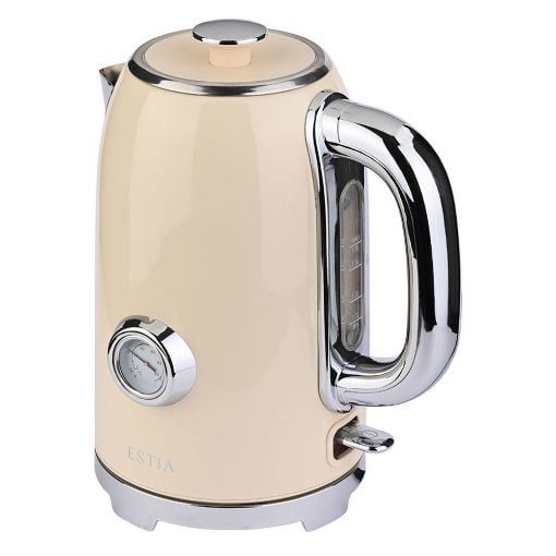 Εικόνα της Βραστήρας Estia Retro Epoque Ανοξείδωτος 1.7lt 2200W Κρεμ 06-38458