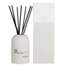 Εικόνα της Αρωματικό Χώρου Estia Pure Linen με Στικ 150ml 04-36379