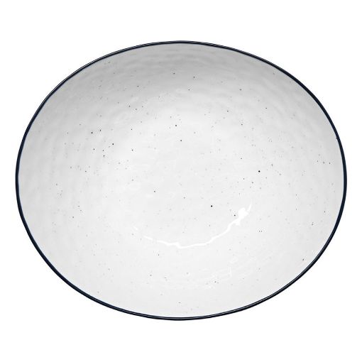 Εικόνα της Σαλατιέρα Estia Pebbles Πορσελάνινη 20cm White 07-37154