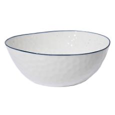 Εικόνα της Σαλατιέρα Estia Pebbles Πορσελάνινη 20cm White 07-37154