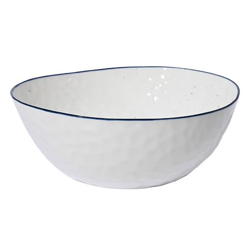 Εικόνα της Σαλατιέρα Estia Pebbles Πορσελάνινη 20cm White 07-37154
