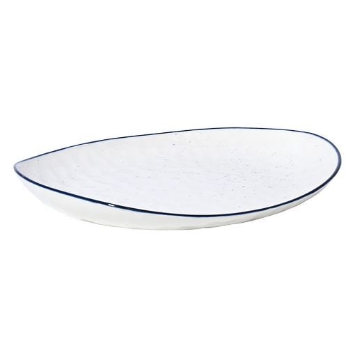 Εικόνα της Πιάτο Φρούτου Estia Pebbles Πορσελάνινο 22cm White 07-37123