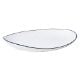 Εικόνα της Πιάτο Φρούτου Estia Pebbles Πορσελάνινο 22cm White 07-37123